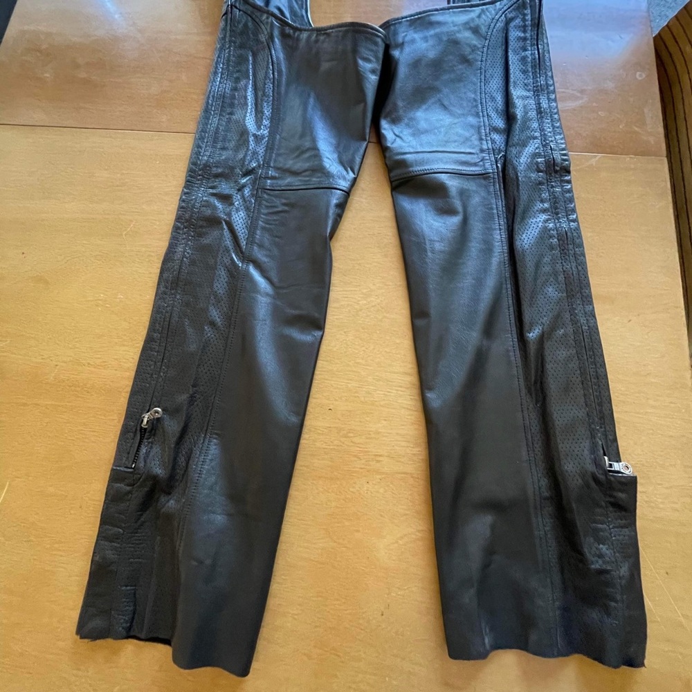 Women’s Harley Davidson Chaps. Size M.